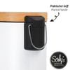 Solly´s 3 L Cosmetic Bin with Bamboo Lid, Pedal Bin