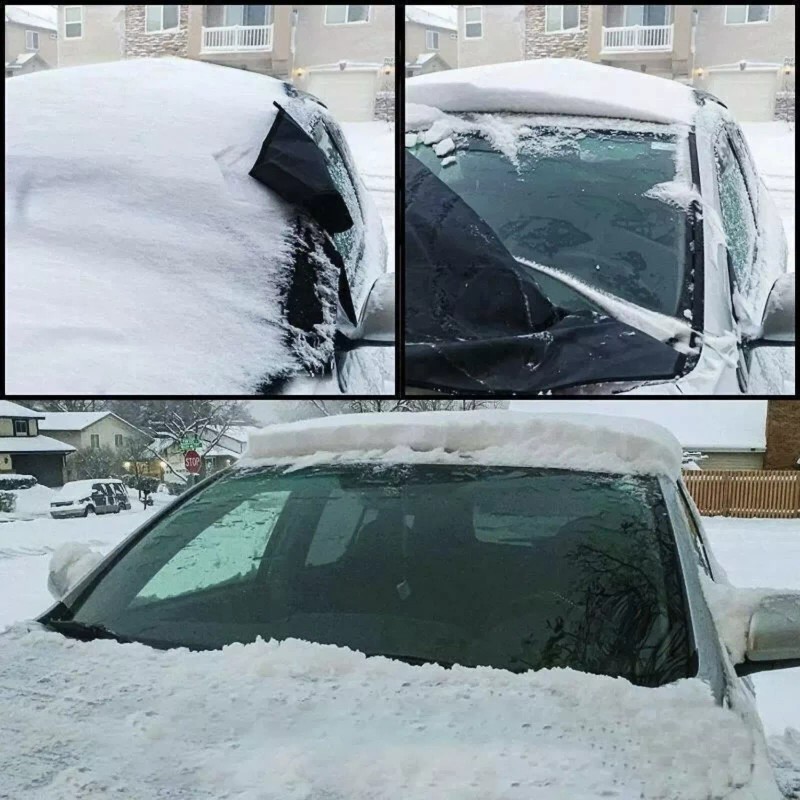 OxGord Car Windshield Cover for Ice and Snow, Waterproof Frost