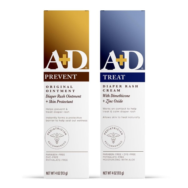 A+D A+D Original Diaper Rash Ointment + Zinc Oxide Diaper