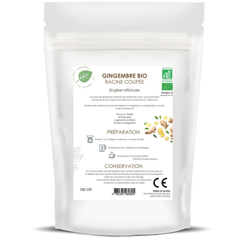 Ginger Root Cut – 60 g