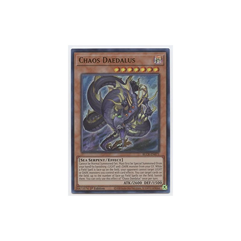 Chaos Daedalus - BLCR-EN071 - Ultra Rare - 1st Edition