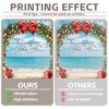 YCUCUEI 7x5ft Fabric Christmas Beach Summer Hawaiian Photography Backdrop