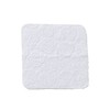 Rose Motif Towel Handkerchief, White (5664701-10-01)