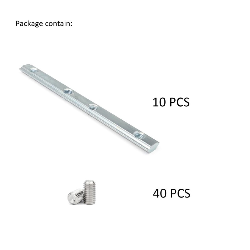 BLCCLOY - 10 soportes de esquina de perfil de extrusión