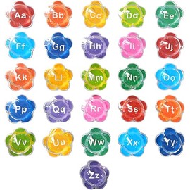 Starfish Floating Bath Toys - Mould Free Pool Toys, Water Travel Essentials for Kids, Toddler Bath Letters and Numbers, Foam Bathtub Set, Alphabet Learning, Bathroom Playsets, Sensory for Autism