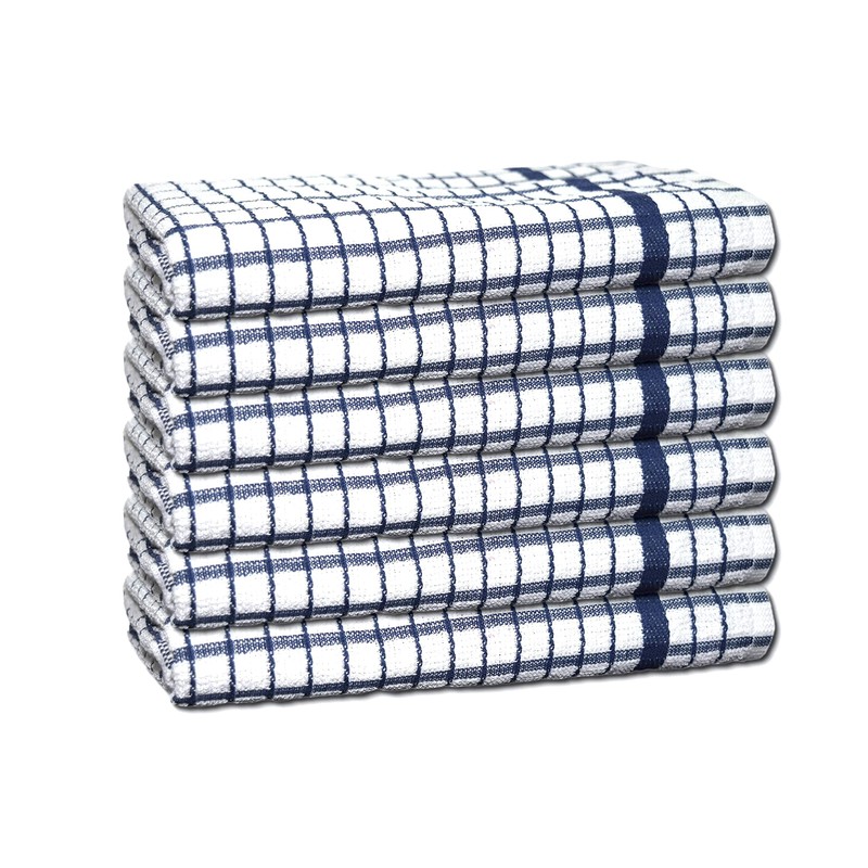 A & B TRADERS 100% Cotton Terry Towelling Tea Towels