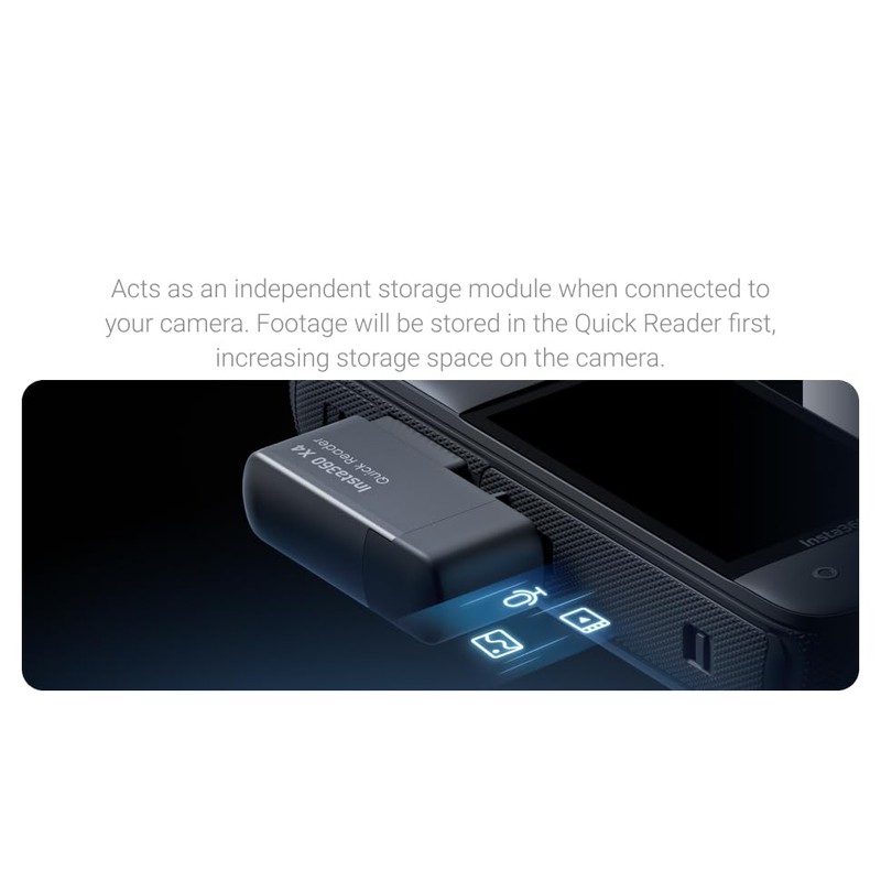 Insta360 X4 Quick Reader