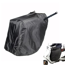 Obest Motorcycle Windscreen Cover, Scooter, Apron, Leg Cover, Throw, Bike Leg Cover, Cold Protection, Apron, Apron, For Motorcycles, Warm, Felt-Lined, Cold Protection, For Feet, Easy Installation