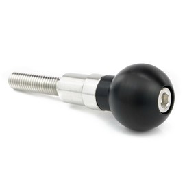 Mantt Handlebar Clamp GPS Mount with M8 Bolts & 1” Ball Fit for MT-09 Ninja 650 Monster DR-Z400SM S1000R Versys 650 M109R M109 RC GSX-S750 Shadow VT750 AERO XL 750 Transalp CB500F CB500F CB300R