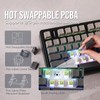 EPOMAKER x Aula F75 Gasket Mechanical Keyboard, 75% Wireless Hot