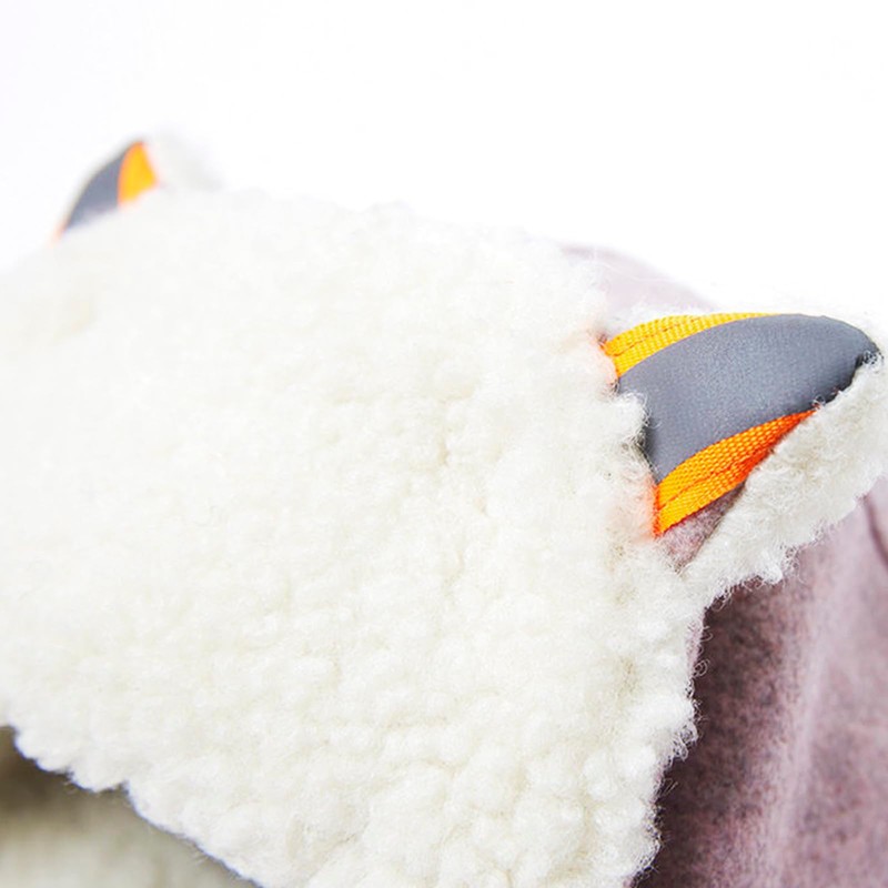 [Afindern] Pilot Cap, Children's Flight Cap, With Earmuffs, Fluffy, Cold