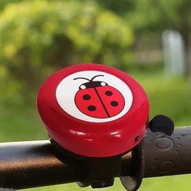 Kids Bike Bell, Cute Handlebar Ring Bell with Loud Crisp Clear Sound,Horn Safety Cycling Alarm Handlebar Bells, Girls Boys Bicycle Bell Cartoon Pattern Loud Sound Kids Bike