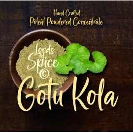 100% Pure Gotu Kola Powder - Herb - Nootropic - Herbalism - Free Ship - USA - 0.3 oz