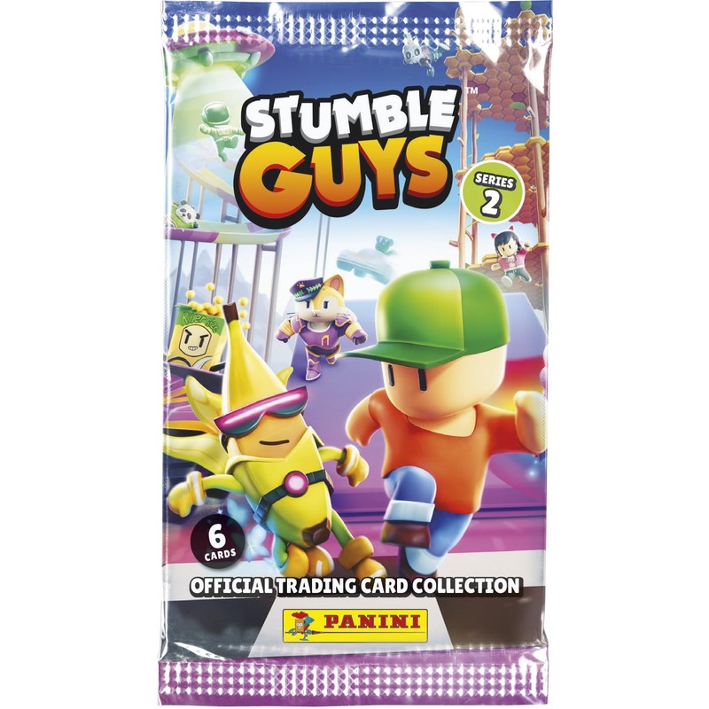 PANINI Stumble Guys Trading Cards 2 Blister Packs 4 Sleeves