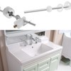 SG Store Eccentric Rod Plastic Pull Rod Drain Set Washbasin
