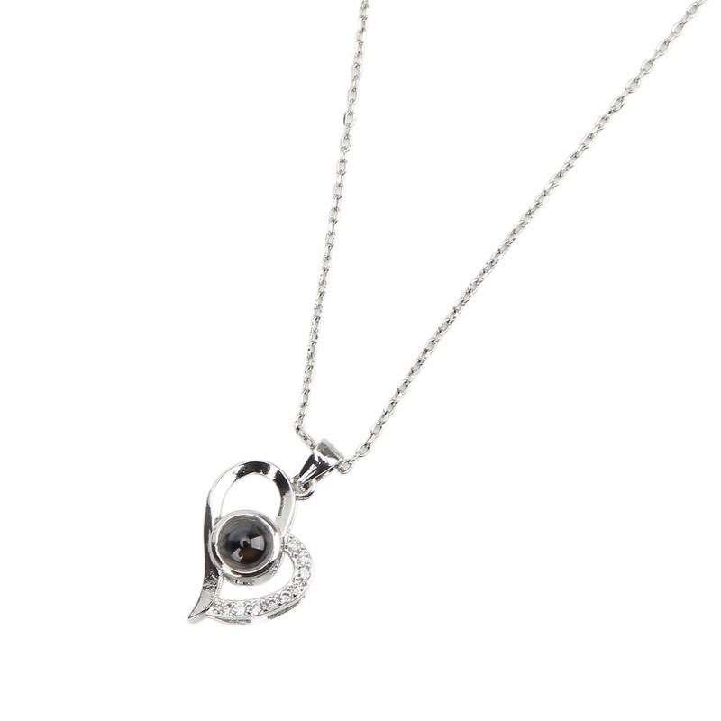 Necklace with Rose Gift Box Exquisite Appearance Preserved Flower Gift