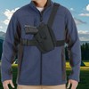 Universal Chest Holster for Pistols, Shoulder Holster for Hiking, Camping,