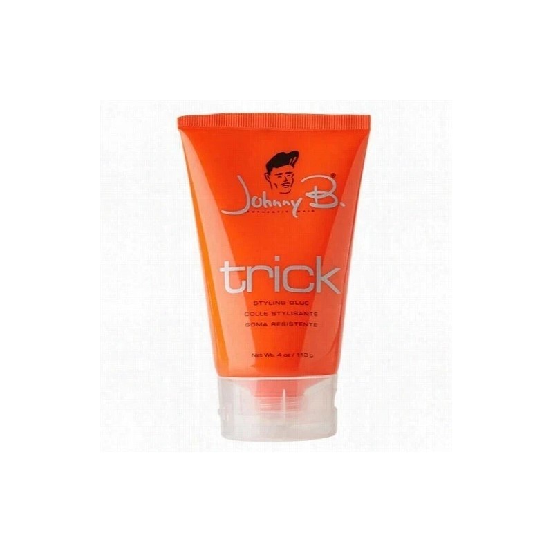 Johnny B. TRICK Styling Glue 4oz Styling Glue- NEW- Hard