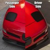 PFRREOR 2PCS Headlight Cover for Corvette C5 1997-2004 Factory Style