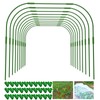Garden Hoops for Raised beds, 10 Sets DIY Rust-Free Garden