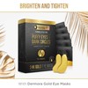 DERMORA Golden Glow Under Eye Patches (100 Pairs Eye Gels)