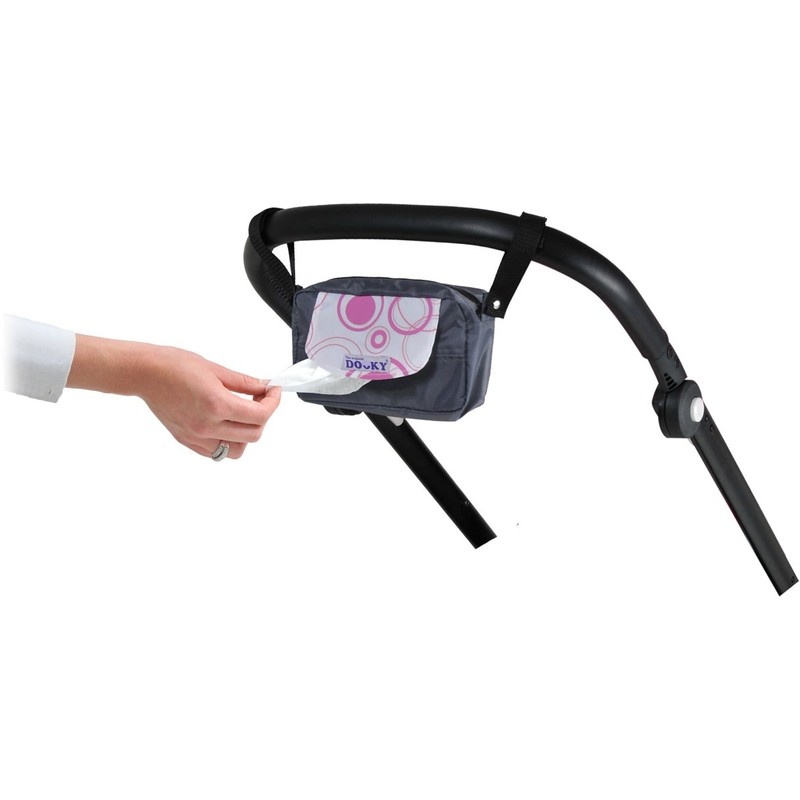 Original Dooky 126401 Travel Buddy – Pink Circles