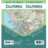 California Large Print, California State Map