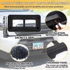 License Plate Frame Bracket Compatible with Toyot@ Tacoma 2024 2025,ABS