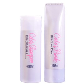 [Salon Exclusive Product] Fade Resistant EARTHEART Color Shampoo (Shampoo & Hair Pack Set) 8.8 fl oz (250 ml) Each Beauty Salon Quality, Supervised by a Professional Hairdresser