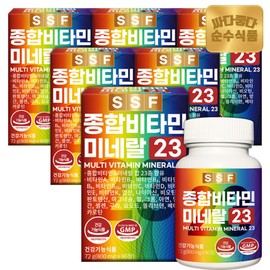 Sunsu Food (Hyundai Hmall) Pure Food Comprehensive Vitamin Mineral 23 Types 6 Boxes (540 Tablets) 18 Months Supply / Multivitamin