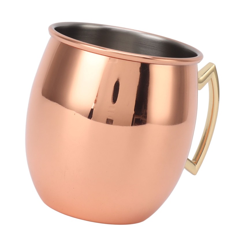 Moscow Mule Mug 600ml Capacity Stainless Steel Beer Cocktail Cup