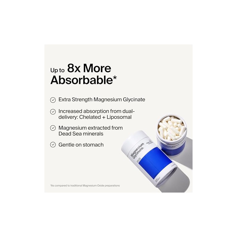 The Absorption Company Glicinato Magnesio 1000 Bisglicinato Liposomal Máxima Absorción