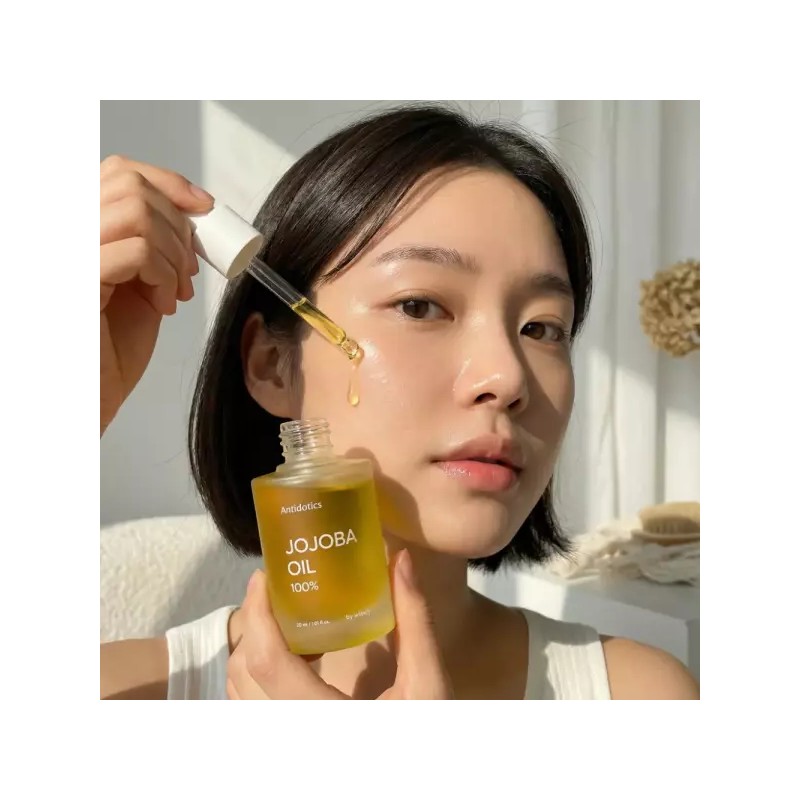 Wizly 냉압착 유기농 골든 호호바오일 비정제 30ml 2개 Cold-pressed Organic