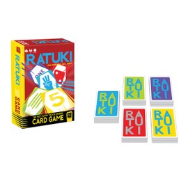 USAopoly The OP Games | Ratuki | Fast Card Game | Great for Children & Parents | From 7 Years | For 2-5 Players | English