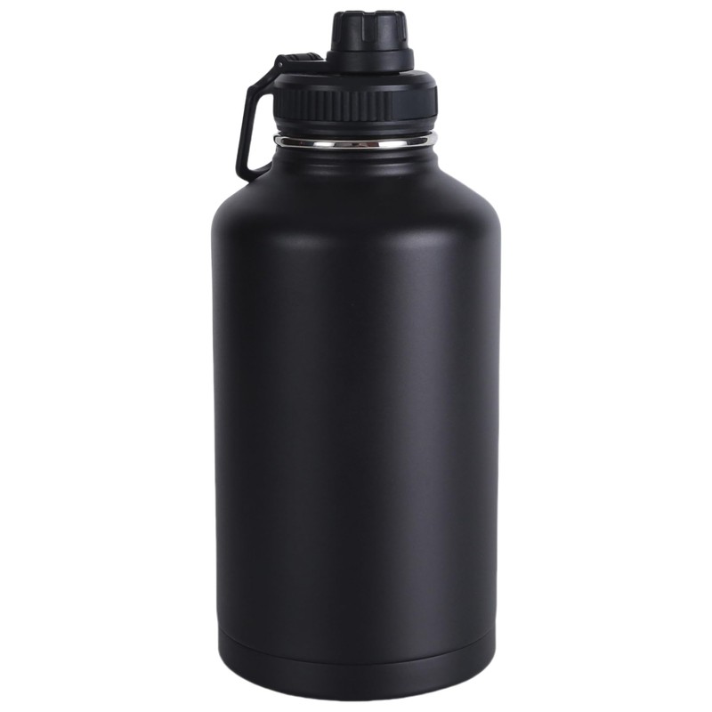 PCSCER Wide Mouth Insulated Sports Water Bottle,Double wall Stainless Steel