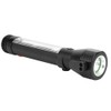 LED Solar Flashlight High Brightness Magnetic Torch USB Charging for