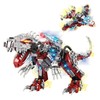 2 in 1 Dinosaur Building Blocks Set 422 PCS Transforming