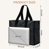 Becokan Large Tote Bag for Women Waterproof with 12 Pockets