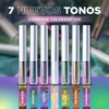 JGLiner - High Chrome Liquid Eyeliner. Delineador liquido efecto multicromatico