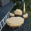 Classic Accessories Veranda Water-Resistant 21 Inch Pyramid Torch Patio Heater