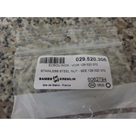 Sames Kremlin New Sames Kremlin 029.520.306 MX MRX Airmix Spray Gun Filter SS Knurled Nut