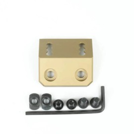LWXC Tactic Flashlight Base 45 Degrees Bracket for M300 M600 Scout Light Installation AccessoriesColor: Tan