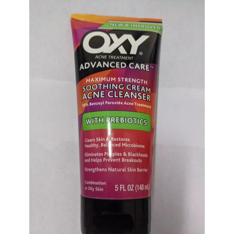 OXY MAXIMUM ACTION 10% BP FACE WASH 5OZ MAX STRENGTH