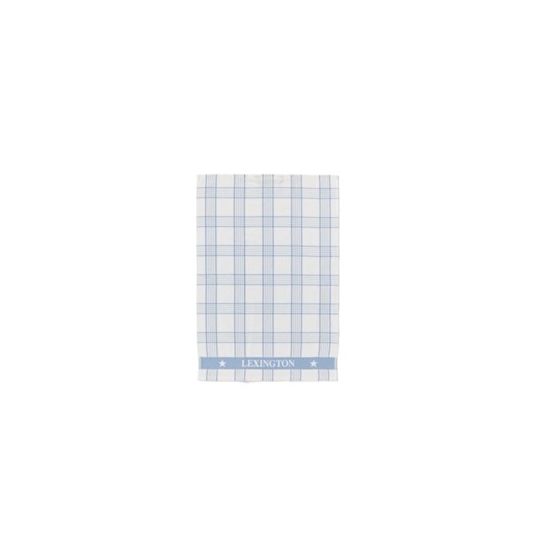 LEXINGTON Checked Org Cotton Terry Kitchen Towel, 50x70