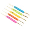 DFsucces Crochet Set of 5 Ergonomic Knitting Needles Set Crochet