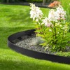 Jorvila Landscape Edging, 1.5" x 60' Plastic Garden Edging with