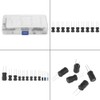 Yosoo 10uH-10mH Inductor Coil, Inductor, Electronic Circuit, Storage Case, Resistor