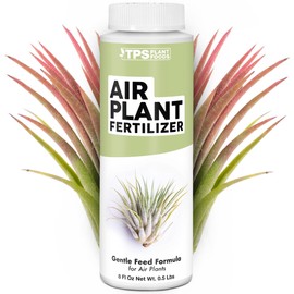 TPS NUTRIENTS Air Plant Fertilizer for All Tillandsia Air Plants, Use As Foliar Spray or for Soaking, Liquid Plant Food 8 oz (250mL)