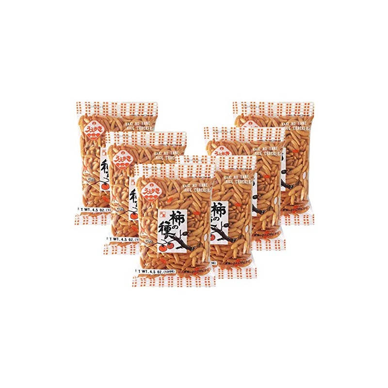 Uegaki Kaki No Tane (Rice Cracker) 4.5oz (6 Pack)
