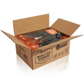 Insole Foot Warmers Bulk - 120 or 180 Pairs – S, M, L, XL – 10h of Warmth - Disposable Feet Warmers - Toe Warmers for Feet - Insole Foot Warmers for Women & Men (S | Woman 5-7 | Men 4-6 (180 Pairs))